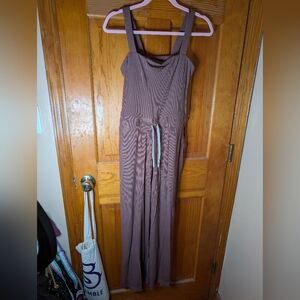 Vuori Chocolate Jumpsuit NWOT